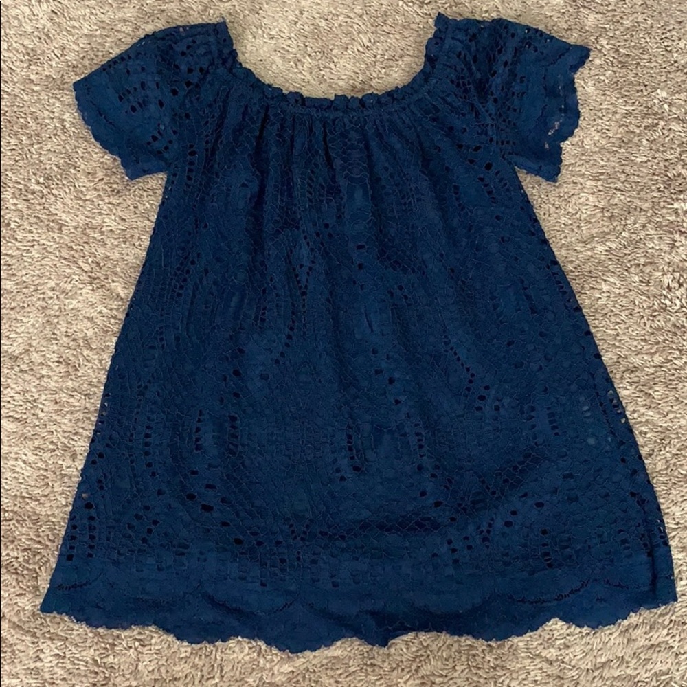 Lilly Pulitzer Off-The-Shoulder Marble Top